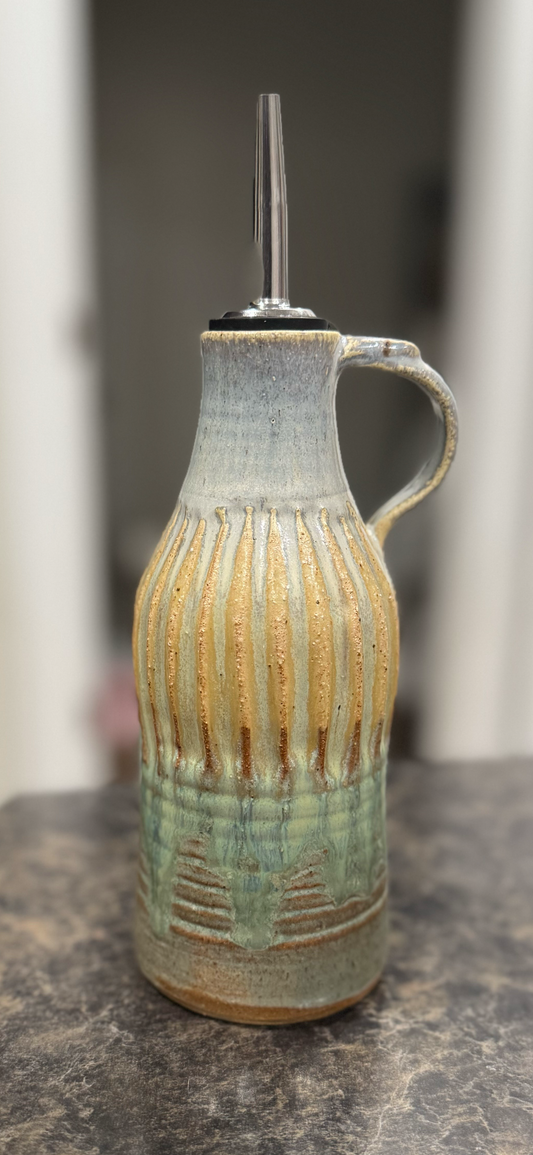 Carved Oil Pourer