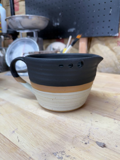 Handcrafted Egg Beater Bowl with Whisk