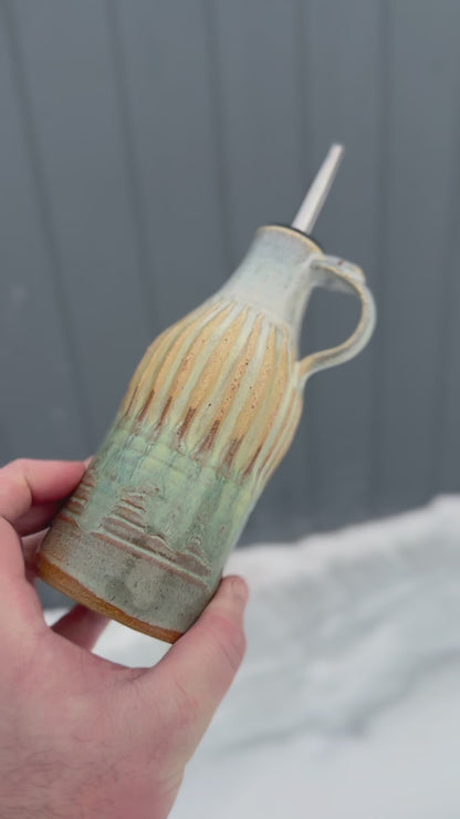 Carved Oil Pourer